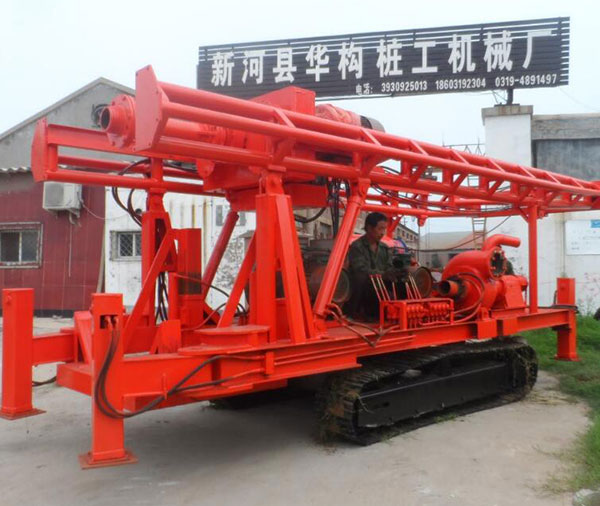 6寸履带式正循环钻机价格 6寸履带式正循环钻机价格