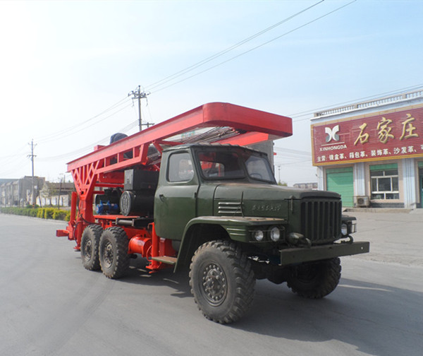 4寸车载式正循环钻机