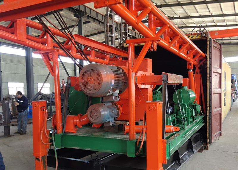 6寸液压步履反循环钻机发往乌兹别克斯坦